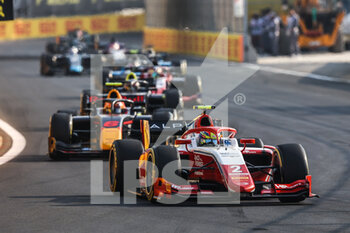 2021-12-03 - 02 Piastri Oscar (aus), Prema Racing, Dallara F2, action during the 7th round of the 2021 FIA Formula 2 Championship from December 3 to 5, 2021 on the Jeddah Corniche Circuit, in Jeddah, Saudi Arabia - 7TH ROUND OF THE 2021 FIA FORMULA 2 CHAMPIONSHIP - FORMULA 2 - MOTORS