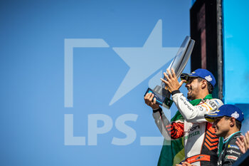 2021-08-14 - DI GRASSI Lucas (bra), Audi Sport ABT Schaeffler, Audi e-ton FE07, portrait podium during the 2021 Berlin ePrix, 8th meeting of the 2020-21 Formula E World Championship, on the Tempelhof Airport Street Circuit from August 14 to 15, in Berlin, Germany - Photo Germain Hazard / DPPI - 2021 BERLIN EPRIX, 8TH MEETING OF THE 2020-21 FORMULA E WORLD CHAMPIONSHIP - FORMULA E - MOTORS