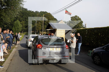 2021-08-11 - Reconnaissance illustration, during the 2021 Ypres Rally Belgium, 8th round of the 2021 FIA WRC, FIA World Rally Championship, from August 13 to 15, 2021 in Ypres, Belgium - Photo Grégory Lenormand / DPPI - 2021 YPRES RALLY BELGIUM, 8TH ROUND OF THE 2021 FIA WRC, WORLD RALLY CHAMPIONSHIP - RALLY - MOTORS