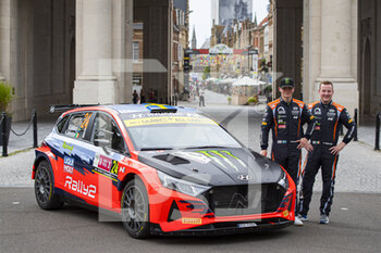 2021-08-11 - 24 Oliver SOLBERG (SWE), Aaron JOHNSTON (IRL), HYUNDAI MOTORSPORT N HYUNDAI i20, RC2 Rally2, ambiance during the 2021 Ypres Rally Belgium, 8th round of the 2021 FIA WRC, FIA World Rally Championship, from August 13 to 15, 2021 in Ypres, Belgium - Photo Grégory Lenormand / DPPI - 2021 YPRES RALLY BELGIUM, 8TH ROUND OF THE 2021 FIA WRC, WORLD RALLY CHAMPIONSHIP - RALLY - MOTORS