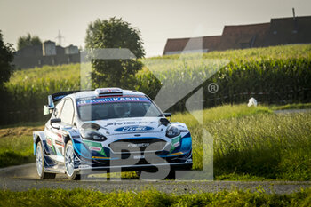 2021-08-12 - 44 Gus GREENSMITH (GBR), Chris PATTERSON (IRL), M-SPORT FORD WORLD RALLY TEAM, FORD Fiesta WRC, action during the 2021 Ypres Rally Belgium, 8th round of the 2021 FIA WRC, FIA World Rally Championship, from August 13 to 15, 2021 in Ypres, Belgium - Photo Grégory Lenormand / DPPI - 2021 YPRES RALLY BELGIUM, 8TH ROUND OF THE 2021 FIA WRC, WORLD RALLY CHAMPIONSHIP - RALLY - MOTORS