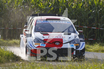 2021-08-12 - 33 Elfyn EVANS (GBR), Scott MARTIN (GBR), TOYOTA GAZOO RACING WRT TOYOTA Yaris WRC ,action during the 2021 Ypres Rally Belgium, 8th round of the 2021 FIA WRC, FIA World Rally Championship, from August 13 to 15, 2021 in Ypres, Belgium - Photo Grégory Lenormand / DPPI - 2021 YPRES RALLY BELGIUM, 8TH ROUND OF THE 2021 FIA WRC, WORLD RALLY CHAMPIONSHIP - RALLY - MOTORS