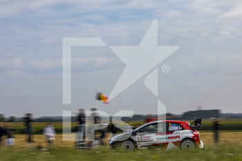 2021-08-12 - 01 Sebastien OGIER (FRA), Julien INGRASSIA (FRA), TOYOTA GAZOO RACING WRT, TOYOTA Yaris WRC, action during the 2021 Ypres Rally Belgium, 8th round of the 2021 FIA WRC, FIA World Rally Championship, from August 13 to 15, 2021 in Ypres, Belgium - Photo Grégory Lenormand / DPPI - 2021 YPRES RALLY BELGIUM, 8TH ROUND OF THE 2021 FIA WRC, WORLD RALLY CHAMPIONSHIP - RALLY - MOTORS