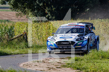 2021-08-14 - 44 Gus GREENSMITH (GBR), Chris PATTERSON (IRL), M-SPORT FORD WORLD RALLY TEAM, FORD Fiesta WRC, action during the 2021 Ypres Rally Belgium, 8th round of the 2021 FIA WRC, FIA World Rally Championship, from August 13 to 15, 2021 in Ypres, Belgium - Photo Grégory Lenormand / DPPI - 2021 YPRES RALLY BELGIUM, 8TH ROUND OF THE 2021 FIA WRC, WORLD RALLY CHAMPIONSHIP - RALLY - MOTORS