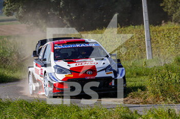 2021-08-14 - 18 Takamoto KATSUTA (JPN), Daniel BARRITT (GBR), TOYOTA GAZOO RACING WRT, TOYOTA Yaris WRC, action during the 2021 Ypres Rally Belgium, 8th round of the 2021 FIA WRC, FIA World Rally Championship, from August 13 to 15, 2021 in Ypres, Belgium - Photo Grégory Lenormand / DPPI - 2021 YPRES RALLY BELGIUM, 8TH ROUND OF THE 2021 FIA WRC, WORLD RALLY CHAMPIONSHIP - RALLY - MOTORS