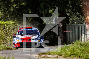 2021-08-14 - 33 Elfyn EVANS (GBR), Scott MARTIN (GBR), TOYOTA GAZOO RACING WRT TOYOTA Yaris WRC ,action during the 2021 Ypres Rally Belgium, 8th round of the 2021 FIA WRC, FIA World Rally Championship, from August 13 to 15, 2021 in Ypres, Belgium - Photo Grégory Lenormand / DPPI - 2021 YPRES RALLY BELGIUM, 8TH ROUND OF THE 2021 FIA WRC, WORLD RALLY CHAMPIONSHIP - RALLY - MOTORS