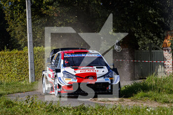 2021-08-14 - 69 Kalle ROVANPERÄ (FIN), Jonne HALTTUNEN (FIN), TOYOTA GAZOO RACING WRT, TOYOTA Yaris WRC, action during the 2021 Ypres Rally Belgium, 8th round of the 2021 FIA WRC, FIA World Rally Championship, from August 13 to 15, 2021 in Ypres, Belgium - Photo Grégory Lenormand / DPPI - 2021 YPRES RALLY BELGIUM, 8TH ROUND OF THE 2021 FIA WRC, WORLD RALLY CHAMPIONSHIP - RALLY - MOTORS