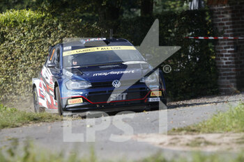 2021-08-14 - 22 Nikolay GRYAZIN (RUS), Konstantin ALEXANDROV (RUS), RUS MOVISPORT WOLKSVAGEN Polo GTI, RC2 Rally2 , action during the 2021 Ypres Rally Belgium, 8th round of the 2021 FIA WRC, FIA World Rally Championship, from August 13 to 15, 2021 in Ypres, Belgium - Photo Grégory Lenormand / DPPI - 2021 YPRES RALLY BELGIUM, 8TH ROUND OF THE 2021 FIA WRC, WORLD RALLY CHAMPIONSHIP - RALLY - MOTORS