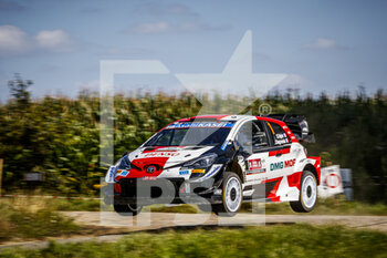 2021-08-14 - 01 Sebastien OGIER (FRA), Julien INGRASSIA (FRA), TOYOTA GAZOO RACING WRT, TOYOTA Yaris WRC, action during the 2021 Ypres Rally Belgium, 8th round of the 2021 FIA WRC, FIA World Rally Championship, from August 13 to 15, 2021 in Ypres, Belgium - Photo Grégory Lenormand / DPPI - 2021 YPRES RALLY BELGIUM, 8TH ROUND OF THE 2021 FIA WRC, WORLD RALLY CHAMPIONSHIP - RALLY - MOTORS