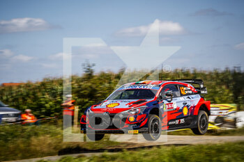2021-08-14 - 42 Breen Craig (IRL), Nagle Paul (IRL), HYUNDAI SHELL MOBIS WORLD RALLY TEAM, HYUNDAI I20 Coupé WRC, action42 Breen Craig (IRL), Nagle Paul (IRL), HYUNDAI SHELL MOBIS WORLD RALLY TEAM, HYUNDAI I20 Coupé WRC, action during the 2021 Ypres Rally Belgium, 8th round of the 2021 FIA WRC, FIA World Rally Championship, from August 13 to 15, 2021 in Ypres, Belgium - Photo Grégory Lenormand / DPPI - 2021 YPRES RALLY BELGIUM, 8TH ROUND OF THE 2021 FIA WRC, WORLD RALLY CHAMPIONSHIP - RALLY - MOTORS