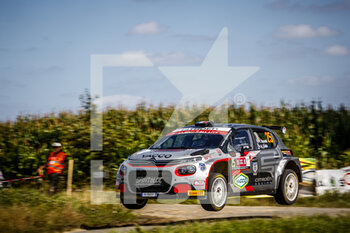 2021-08-14 - 25 Yohan ROSSEL (FRA), Benoit FULCRAND (FRA), CITROEN C3 RC2 Rally2, action during the 2021 Ypres Rally Belgium, 8th round of the 2021 FIA WRC, FIA World Rally Championship, from August 13 to 15, 2021 in Ypres, Belgium - Photo Grégory Lenormand / DPPI - 2021 YPRES RALLY BELGIUM, 8TH ROUND OF THE 2021 FIA WRC, WORLD RALLY CHAMPIONSHIP - RALLY - MOTORS