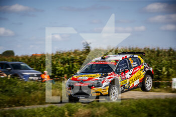 2021-08-14 - 35 Kris PRINCEN (BEL), Peter KASPERS (BEL), CITROEN C3, RC2 Rally2, during the 2021 Ypres Rally Belgium, 8th round of the 2021 FIA WRC, FIA World Rally Championship, from August 13 to 15, 2021 in Ypres, Belgium - Photo Grégory Lenormand / DPPI - 2021 YPRES RALLY BELGIUM, 8TH ROUND OF THE 2021 FIA WRC, WORLD RALLY CHAMPIONSHIP - RALLY - MOTORS