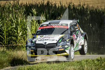 2021-08-14 - 27 Cedric DE CECCO (BEL), Jérôme HUMBLET (BEL), SKODA Fabia Evo, during the 2021 Ypres Rally Belgium, 8th round of the 2021 FIA WRC, FIA World Rally Championship, from August 13 to 15, 2021 in Ypres, Belgium - Photo Grégory Lenormand / DPPI - 2021 YPRES RALLY BELGIUM, 8TH ROUND OF THE 2021 FIA WRC, WORLD RALLY CHAMPIONSHIP - RALLY - MOTORS