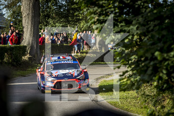 2021-08-15 - 07 Pierre-Louis LOUBET (FRA), Vincent LANDAIS (FRA), HYUNDAI 2C COMPETITION, HYUNDAI, action during the 2021 Ypres Rally Belgium, 8th round of the 2021 FIA WRC, FIA World Rally Championship, from August 13 to 15, 2021 in Ypres, Belgium - Photo Grégory Lenormand / DPPI - 2021 YPRES RALLY BELGIUM, 8TH ROUND OF THE 2021 FIA WRC, WORLD RALLY CHAMPIONSHIP - RALLY - MOTORS
