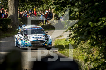 2021-08-15 - 44 Gus GREENSMITH (GBR), Chris PATTERSON (IRL), M-SPORT FORD WORLD RALLY TEAM, FORD Fiesta WRC, action during the 2021 Ypres Rally Belgium, 8th round of the 2021 FIA WRC, FIA World Rally Championship, from August 13 to 15, 2021 in Ypres, Belgium - Photo Grégory Lenormand / DPPI - 2021 YPRES RALLY BELGIUM, 8TH ROUND OF THE 2021 FIA WRC, WORLD RALLY CHAMPIONSHIP - RALLY - MOTORS