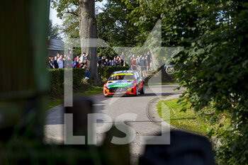 2021-08-15 - 21 Jari HUTTUNEN (FIN) ,Mikko LUKKA (FIN), HYUNDAI MOTORSPORT N, HYUNDAI i20 N Rally2, during the 2021 Ypres Rally Belgium, 8th round of the 2021 FIA WRC, FIA World Rally Championship, from August 13 to 15, 2021 in Ypres, Belgium - Photo Grégory Lenormand / DPPI - 2021 YPRES RALLY BELGIUM, 8TH ROUND OF THE 2021 FIA WRC, WORLD RALLY CHAMPIONSHIP - RALLY - MOTORS