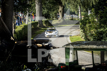 2021-08-15 - 51 Gino BUX (BEL), André LEYH (BEL), E.B.R.T., ALPINE A110, RGT cars, during the 2021 Ypres Rally Belgium, 8th round of the 2021 FIA WRC, FIA World Rally Championship, from August 13 to 15, 2021 in Ypres, Belgium - Photo Grégory Lenormand / DPPI - 2021 YPRES RALLY BELGIUM, 8TH ROUND OF THE 2021 FIA WRC, WORLD RALLY CHAMPIONSHIP - RALLY - MOTORS