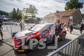 2021-08-15 - LOUBET Pierre-Louis (FRA), HYUNDAI I20, portrait during the 2021 Ypres Rally Belgium, 8th round of the 2021 FIA WRC, FIA World Rally Championship, from August 13 to 15, 2021 in Ypres, Belgium - Photo Grégory Lenormand / DPPI - 2021 YPRES RALLY BELGIUM, 8TH ROUND OF THE 2021 FIA WRC, WORLD RALLY CHAMPIONSHIP - RALLY - MOTORS