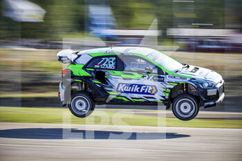 2021-08-21 - 23 SZABO Krisztian (HUN), team GRX-SET World RX Team, Hyundai i20, World RX, action, during the World RX of Sweden, 2nd round of the 2021 FIA World Rallycross Championship, FIA WRX, on August 21st and 22nd on the Holjes Motorstadion, in Holjes, Sweden - Photo Paulo Maria / DPPI - WORLD RX OF SWEDEN, 2ND ROUND OF THE 2021 FIA WORLD RALLYCROSS CHAMPIONSHIP, WRX - RALLY - MOTORS