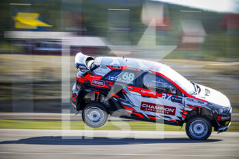 2021-08-21 - 68 GRONHOLM Niclas (FIN), team GRX-SET World RX Team, Hyundai i20, World RX, action, during the World RX of Sweden, 2nd round of the 2021 FIA World Rallycross Championship, FIA WRX, on August 21st and 22nd on the Holjes Motorstadion, in Holjes, Sweden - Photo Paulo Maria / DPPI - WORLD RX OF SWEDEN, 2ND ROUND OF THE 2021 FIA WORLD RALLYCROSS CHAMPIONSHIP, WRX - RALLY - MOTORS