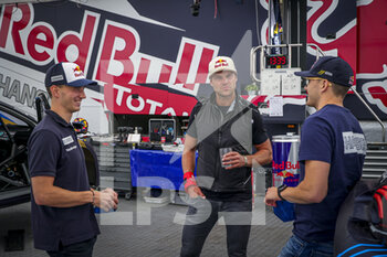 2021-08-21 - HANSEN Kevin (SWE), team Hansen World RX Team, Peugeot 208, World RX, portrait,, HANSEN Timmy (SWE), team Hansen World RX Team, Peugeot 208, World RX, portrait,, MIKKELSEN Andreas, during the World RX of Sweden, 2nd round of the 2021 FIA World Rallycross Championship, FIA WRX, on August 21st and 22nd on the Holjes Motorstadion, in Holjes, Sweden - Photo Paulo Maria / DPPI - WORLD RX OF SWEDEN, 2ND ROUND OF THE 2021 FIA WORLD RALLYCROSS CHAMPIONSHIP, WRX - RALLY - MOTORS