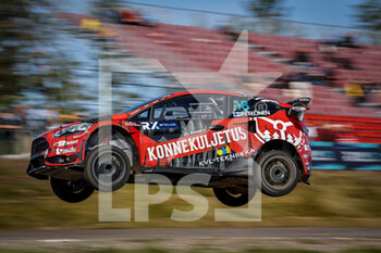 2021-08-22 - 18 RYTKONEN Juha (FIN), team Juha Rytkonen, Ford Fiesta, World RX, action, during the World RX of Sweden, 2nd round of the 2021 FIA World Rallycross Championship, FIA WRX, on August 21st and 22nd on the Holjes Motorstadion, in Holjes, Sweden - Photo Paulo Maria / DPPI - WORLD RX OF SWEDEN, 2ND ROUND OF THE 2021 FIA WORLD RALLYCROSS CHAMPIONSHIP, FIA WRX - RALLY - MOTORS