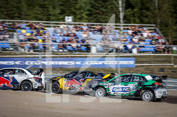 2021-08-22 - 09 HANSEN Kevin (SWE), team Hansen World RX Team, Peugeot 208, World RX, action, during the World RX of Sweden, 2nd round of the 2021 FIA World Rallycross Championship, FIA WRX, on August 21st and 22nd on the Holjes Motorstadion, in Holjes, Sweden - Photo Paulo Maria / DPPI - WORLD RX OF SWEDEN, 2ND ROUND OF THE 2021 FIA WORLD RALLYCROSS CHAMPIONSHIP, FIA WRX - RALLY - MOTORS