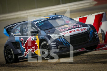 2021-09-04 - 21 HANSEN Timmy (SWE), team Hansen World RX Team, Peugeot 208, World RX, action, during the World RX of France, 3rd round of the 2021 FIA World Rallycross Championship, FIA WRX, on September 3rd to 5th, Circuit de Lohéac, France - WORLD RX OF FRANCE, 3RD ROUND OF THE 2021 FIA WORLD RALLYCROSS CHAMPIONSHIP, FIA WRX - RALLY - MOTORS