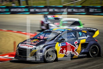 2021-09-04 - 09 HANSEN Kevin (SWE), team Hansen World RX Team, Peugeot 208, World RX, action, during the World RX of France, 3rd round of the 2021 FIA World Rallycross Championship, FIA WRX, on September 3rd to 5th, Circuit de Lohéac, France - WORLD RX OF FRANCE, 3RD ROUND OF THE 2021 FIA WORLD RALLYCROSS CHAMPIONSHIP, FIA WRX - RALLY - MOTORS