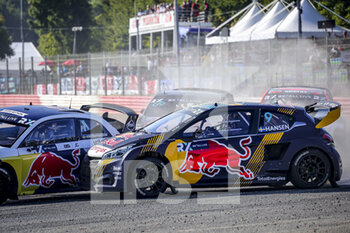 2021-09-05 - 09 HANSEN Kevin (SWE), team Hansen World RX Team, Peugeot 208, World RX, action, during the World RX of France, 3rd round of the 2021 FIA World Rallycross Championship, FIA WRX, on September 3rd to 5th, Circuit de Lohéac, France - WORLD RX OF FRANCE, 3RD ROUND OF THE 2021 FIA WORLD RALLYCROSS CHAMPIONSHIP, FIA WRX - RALLY - MOTORS