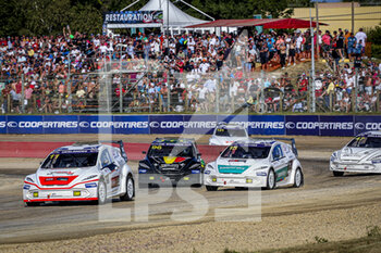 2021-09-05 - 11 Dorian DESLANDES (FRA), RX2e, action, 15 Reinis NITISS (LAT), RX2e, action, 96 Guillaume DE RIDDER, (bel) RX2e, action during the World RX of France, 3rd round of the 2021 FIA World Rallycross Championship, FIA WRX, on September 3rd to 5th, Circuit de Lohéac, France - WORLD RX OF FRANCE, 3RD ROUND OF THE 2021 FIA WORLD RALLYCROSS CHAMPIONSHIP, FIA WRX - RALLY - MOTORS