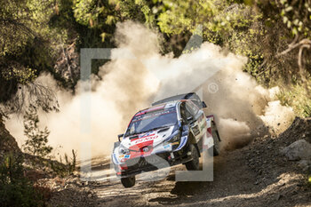 2021-09-10 - 01 Ogier Sébastien (fra), Ingrassia Julien (fra), Toyota Gazoo Racing WRT, Toyota Yaris WRC, action during the 2021 Acropolis Rally Greece, 9th round of the 2021 FIA WRC, FIA World Rally Championship, from September 9 to 12, 2021 in Lamia, Greece - 2021 ACROPOLIS RALLY GREECE, 9TH ROUND OF THE 2021 FIA WRC, FIA WORLD RALLY CHAMPIONSHIP - RALLY - MOTORS