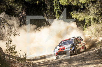 2021-09-10 - 33 Evans Elfyn (gbr), Martin Scott (gbr), Toyota Gazoo Racing WRT, Toyota Yaris WRC, action during the 2021 Acropolis Rally Greece, 9th round of the 2021 FIA WRC, FIA World Rally Championship, from September 9 to 12, 2021 in Lamia, Greece - 2021 ACROPOLIS RALLY GREECE, 9TH ROUND OF THE 2021 FIA WRC, FIA WORLD RALLY CHAMPIONSHIP - RALLY - MOTORS