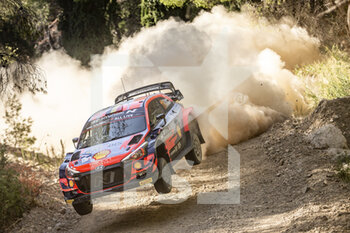 2021-09-10 - 11 Neuville Thierry (bel), Wydaeghe Martijn (bel), Hyundai Shell Mobis World Rally Team, Hyundai i20 Coupé WRC, action during the 2021 Acropolis Rally Greece, 9th round of the 2021 FIA WRC, FIA World Rally Championship, from September 9 to 12, 2021 in Lamia, Greece - 2021 ACROPOLIS RALLY GREECE, 9TH ROUND OF THE 2021 FIA WRC, FIA WORLD RALLY CHAMPIONSHIP - RALLY - MOTORS