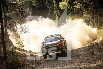 2021-09-10 - 29 Urlichich Leo (can), Woodburn Tom (gbr), Sainteloc Junior Team, Citroen C3, action during the 2021 Acropolis Rally Greece, 9th round of the 2021 FIA WRC, FIA World Rally Championship, from September 9 to 12, 2021 in Lamia, Greece - 2021 ACROPOLIS RALLY GREECE, 9TH ROUND OF THE 2021 FIA WRC, FIA WORLD RALLY CHAMPIONSHIP - RALLY - MOTORS