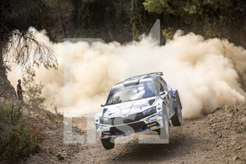 2021-09-10 - 35 Lindholm Emil (fin), Korhenen Mikael (fin), Skoda Fabia Evo, action during the 2021 Acropolis Rally Greece, 9th round of the 2021 FIA WRC, FIA World Rally Championship, from September 9 to 12, 2021 in Lamia, Greece - 2021 ACROPOLIS RALLY GREECE, 9TH ROUND OF THE 2021 FIA WRC, FIA WORLD RALLY CHAMPIONSHIP - RALLY - MOTORS