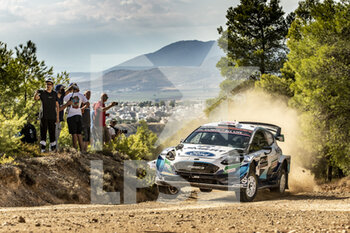 2021-09-10 - 44 Greensmith Gus (gbr), Patterson Chris (irl), M-Sport Ford World Rally Team, Ford Fiesta WRC, action during the 2021 Acropolis Rally Greece, 9th round of the 2021 FIA WRC, FIA World Rally Championship, from September 9 to 12, 2021 in Lamia, Greece - 2021 ACROPOLIS RALLY GREECE, 9TH ROUND OF THE 2021 FIA WRC, FIA WORLD RALLY CHAMPIONSHIP - RALLY - MOTORS