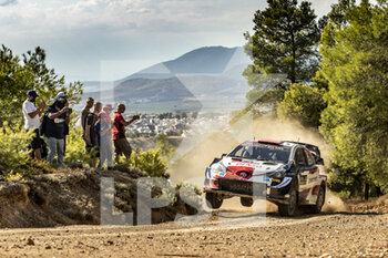 2021-09-10 - 33 Evans Elfyn (gbr), Martin Scott (gbr), Toyota Gazoo Racing WRT, Toyota Yaris WRC, action during the 2021 Acropolis Rally Greece, 9th round of the 2021 FIA WRC, FIA World Rally Championship, from September 9 to 12, 2021 in Lamia, Greece - 2021 ACROPOLIS RALLY GREECE, 9TH ROUND OF THE 2021 FIA WRC, FIA WORLD RALLY CHAMPIONSHIP - RALLY - MOTORS