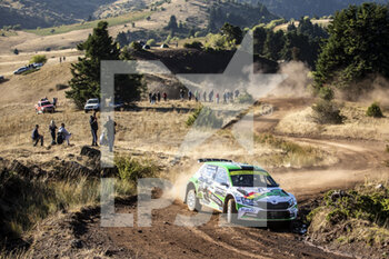 2021-09-11 - 22 Bulacia Marco (bol), Ohannesian Marcelo (arg), Toksport WRT, Skoda Fabia Evo, action during the 2021 Acropolis Rally Greece, 9th round of the 2021 FIA WRC, FIA World Rally Championship, from September 9 to 12, 2021 in Lamia, Greece - 2021 ACROPOLIS RALLY GREECE, 9TH ROUND OF THE 2021 FIA WRC, FIA WORLD RALLY CHAMPIONSHIP - RALLY - MOTORS