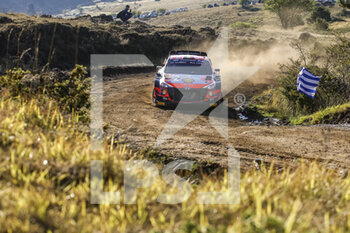 2021-09-11 - 11 Neuville Thierry (bel), Wydaeghe Martijn (bel), Hyundai Shell Mobis World Rally Team, Hyundai i20 Coupé WRC, action during the 2021 Acropolis Rally Greece, 9th round of the 2021 FIA WRC, FIA World Rally Championship, from September 9 to 12, 2021 in Lamia, Greece - 2021 ACROPOLIS RALLY GREECE, 9TH ROUND OF THE 2021 FIA WRC, FIA WORLD RALLY CHAMPIONSHIP - RALLY - MOTORS