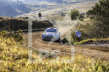 2021-09-11 - 16 Fourmaux Adrien (fra), Jamoul Renaud (bel), M-Sport Ford World Rally Team, Ford Fiesta WRC, action during the 2021 Acropolis Rally Greece, 9th round of the 2021 FIA WRC, FIA World Rally Championship, from September 9 to 12, 2021 in Lamia, Greece - 2021 ACROPOLIS RALLY GREECE, 9TH ROUND OF THE 2021 FIA WRC, FIA WORLD RALLY CHAMPIONSHIP - RALLY - MOTORS