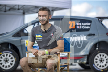 2021-09-15 - CARTIER Victor (FRA), CRAEN Fabien (FRA), Victor CARTIER, Toyota Yaris Rally2-KIT, portrait during the 2021 FIA ERC Azores Rallye, 5th round of the 2021 FIA European Rally Championship, from September 16 to 18, 2021 in Ponta Delgada, Portugal - 2021 FIA ERC AZORES RALLYE, 5TH ROUND OF THE 2021 FIA EUROPEAN RALLY CHAMPIONSHIP - RALLY - MOTORS