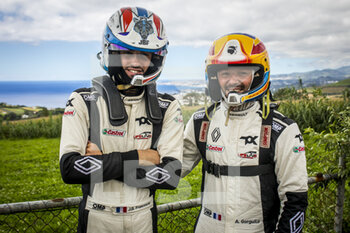 2021-09-15 - FRANCESCHI Jean-Baptiste (FRA), GORGUILO Anthony (FRA), TOKSPORT WRT, Renault Clio, portrait during the 2021 FIA ERC Azores Rallye, 5th round of the 2021 FIA European Rally Championship, from September 16 to 18, 2021 in Ponta Delgada, Portugal - 2021 FIA ERC AZORES RALLYE, 5TH ROUND OF THE 2021 FIA EUROPEAN RALLY CHAMPIONSHIP - RALLY - MOTORS