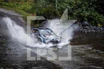 2021-09-15 - 27 CARTIER Victor (FRA), CRAEN Fabien (FRA), Victor CARTIER, Toyota Yaris Rally2-KIT, action during the 2021 FIA ERC Azores Rallye, 5th round of the 2021 FIA European Rally Championship, from September 16 to 18, 2021 in Ponta Delgada, Portugal - 2021 FIA ERC AZORES RALLYE, 5TH ROUND OF THE 2021 FIA EUROPEAN RALLY CHAMPIONSHIP - RALLY - MOTORS