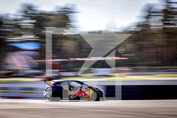 2021-09-18 - 09 HANSEN Kevin (SWE), team Hansen World RX Team, Peugeot 208, World RX, action during the World RX of Riga - Latvia, 4th and 5th round of the 2021 FIA World Rallycross Championship, FIA WRX, from September 18 and 19 on the Bikernieku Kompleksa Sporta Baze, in Riga, Latvia - WORLD RX OF RIGA - LATVIA, 4TH AND 5TH ROUND OF THE 2021 FIA WORLD RALLYCROSS CHAMPIONSHIP, FIA WRX - RALLY - MOTORS