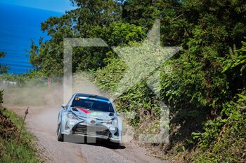 2021-09-18 - 27 CARTIER Victor (FRA), CRAEN Fabien (FRA), Victor CARTIER, Toyota Yaris Rally2-KIT, action during the 2021 FIA ERC Azores Rallye, 5th round of the 2021 FIA European Rally Championship, from September 16 to 18, 2021 in Ponta Delgada, Portugal - 2021 FIA ERC AZORES RALLYE, 5TH ROUND OF THE 2021 FIA EUROPEAN RALLY CHAMPIONSHIP - RALLY - MOTORS