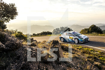 2021-10-15 - 44 Greensmith Gus (gbr), Patterson Chris (irl), M-Sport Ford World Rally Team, Ford Fiesta WRC, action during the RACC Rally Catalunya de Espana, 11th round of the 2021 FIA WRC, FIA World Rally Championship, from October 14 to 17, 2021 in Salou, Catalonia, Spain - RACC RALLY CATALUNYA DE ESPANA, 11TH ROUND OF THE 2021 FIA WRC, FIA WORLD RALLY CHAMPIONSHIP - RALLY - MOTORS