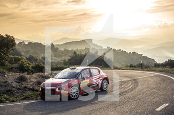 2021-10-15 - 21 Ostberg Mads (nor), Eriksen Torstein (nor), TRT World Rally Team, Citroen C3, action during the RACC Rally Catalunya de Espana, 11th round of the 2021 FIA WRC, FIA World Rally Championship, from October 14 to 17, 2021 in Salou, Catalonia, Spain - RACC RALLY CATALUNYA DE ESPANA, 11TH ROUND OF THE 2021 FIA WRC, FIA WORLD RALLY CHAMPIONSHIP - RALLY - MOTORS