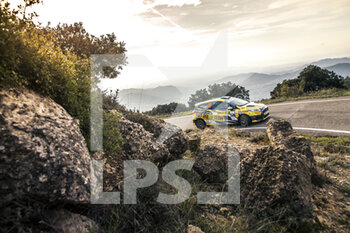 2021-10-15 - 49 Armstrong Jon (gbr), Hall Phil (gbr), Ford Fiesta Rally4, action during the RACC Rally Catalunya de Espana, 11th round of the 2021 FIA WRC, FIA World Rally Championship, from October 14 to 17, 2021 in Salou, Catalonia, Spain - RACC RALLY CATALUNYA DE ESPANA, 11TH ROUND OF THE 2021 FIA WRC, FIA WORLD RALLY CHAMPIONSHIP - RALLY - MOTORS