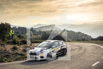 2021-10-15 - 53 Virves Robert (est), Pruul Sander (est), Ford Fiesta Rally4, action during the RACC Rally Catalunya de Espana, 11th round of the 2021 FIA WRC, FIA World Rally Championship, from October 14 to 17, 2021 in Salou, Catalonia, Spain - RACC RALLY CATALUNYA DE ESPANA, 11TH ROUND OF THE 2021 FIA WRC, FIA WORLD RALLY CHAMPIONSHIP - RALLY - MOTORS